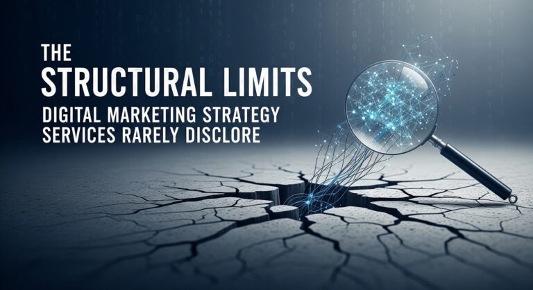 The Structural Limits Digital Marketing Strategy Services Rarely Disclose The Structural Limits Digital Marketing Strategy Services Rarely Disclose
